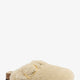 Boston Big Buckle Shearling mule