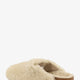 Boston Big Buckle Shearling mule