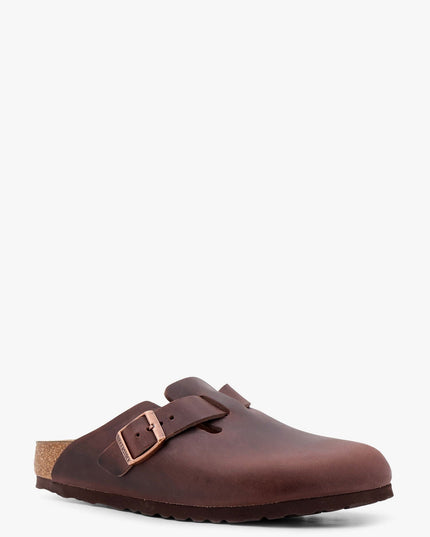 Boston BS leather mule