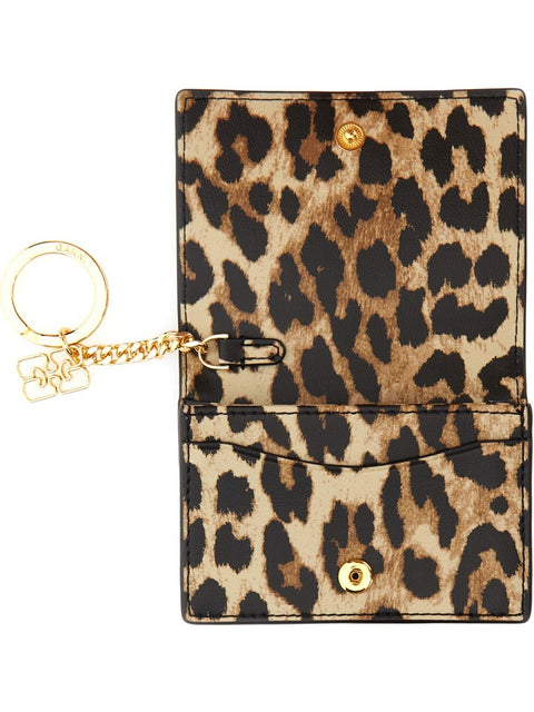 "BOU" CARD HOLDER WITH ANIMAL MOTIF
