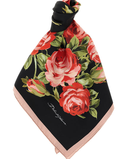 'Bouquet Rose' scarf