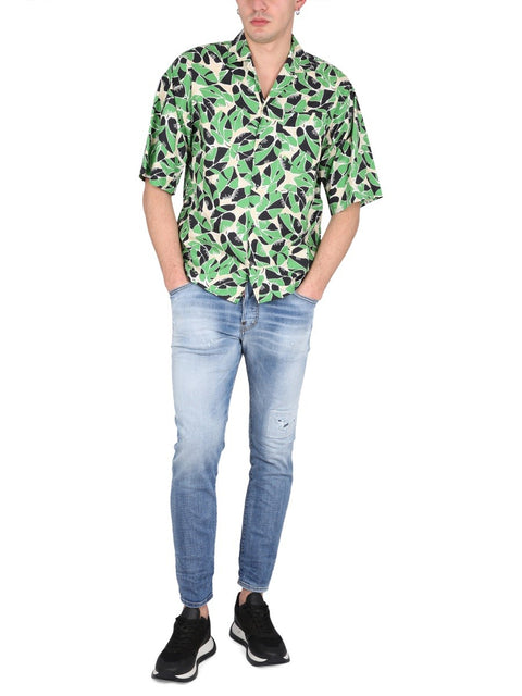 BOWLING COLLAR SHIRT