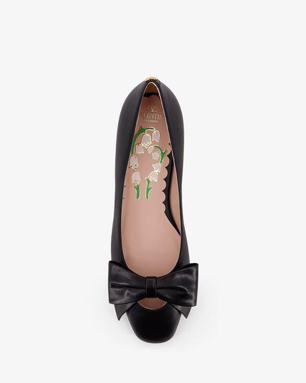 Bowow leather ballerinas