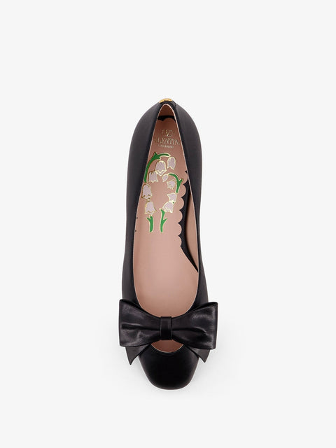 Bowow leather ballerinas