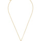 BRASS AND ENAMEL "OVALETTE" NECKLACE