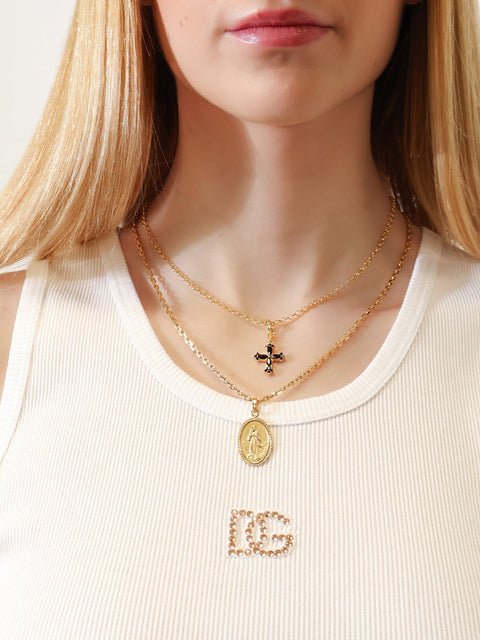 Brass necklace
