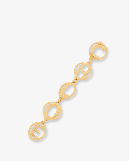 'Script' earrings