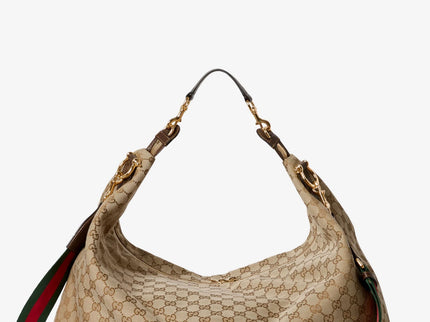 Gucci Schultertasche Brera GG Large aus Canvas