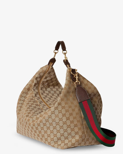 Gucci Schultertasche Brera GG Large aus Canvas