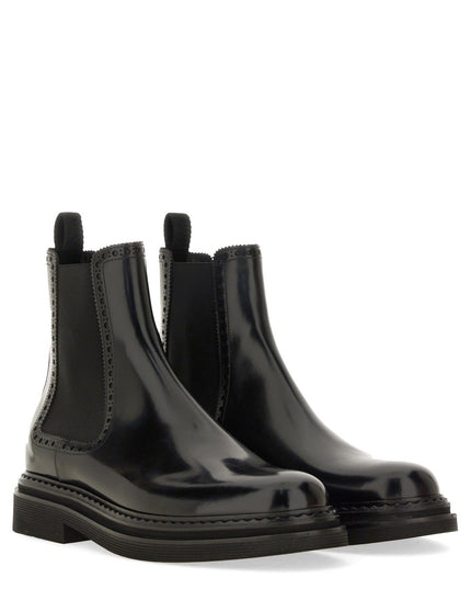 BRUSHED LEATHER BOOT