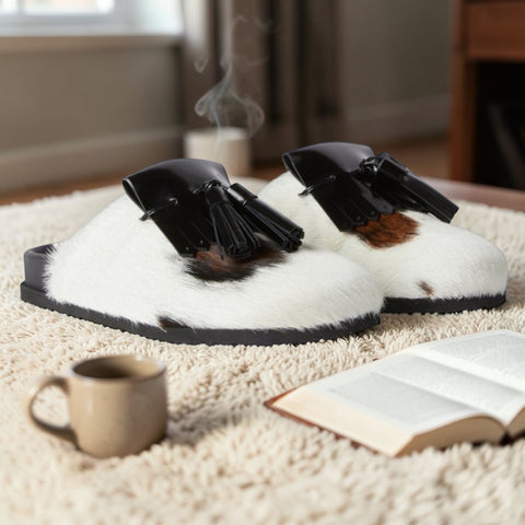 MSGN MULES/SLIPPERS - BROWN - ModeEcho
