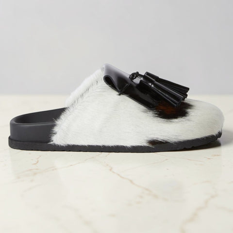 MSGN MULES/SLIPPERS - BROWN - ModeEcho
