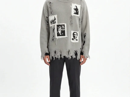 Grozavu Tailliertes Sweatshirt aus gekämmter Baumwolle