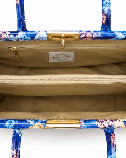 ZEEN | NORA Jardin d’Azur | Ledertasche | Made in Italy