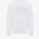 Cable knit sweater with iconic embroidery