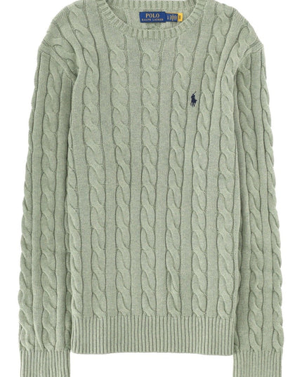 CABLE KNIT WITH LOGO