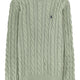 CABLE KNIT WITH LOGO