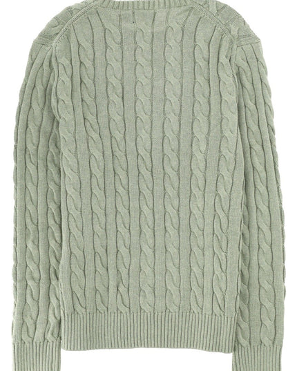 CABLE KNIT WITH LOGO