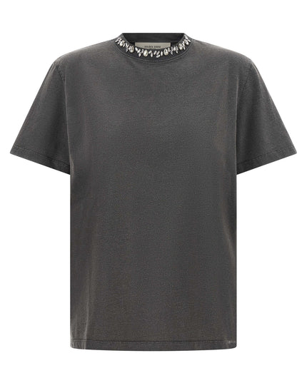 Cabochon crystal t-shirt