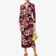 Cady blazer with peonie flower print