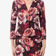 Cady blazer with peonie flower print