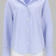 CAMICIA A RIGHE CON RICAMO