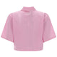 CAMICIA CROP CON LOGO