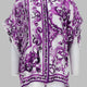 CAMICIA IN TWILL STAMPA MAIOLICA