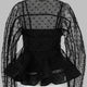 CAMICIA "PEPLUM" IN ORGANZA
