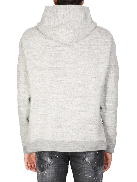 CAMO PATCH HERCA ANORAK SWEATSHIRT
