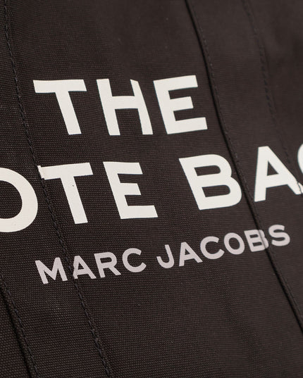 Canvas shopping bag with frontal logo
