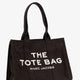 Canvas shopping bag with frontal logo