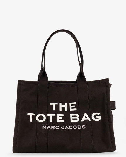 Canvas shopping bag with frontal logo