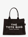 Canvas shopping bag with frontal logo