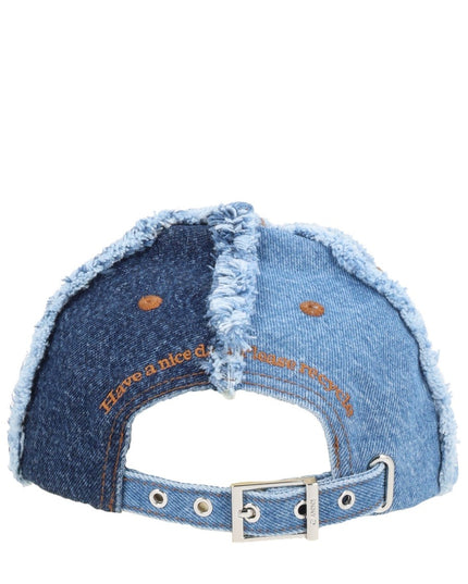 CAPPELLO IN DENIM PATCHWORK