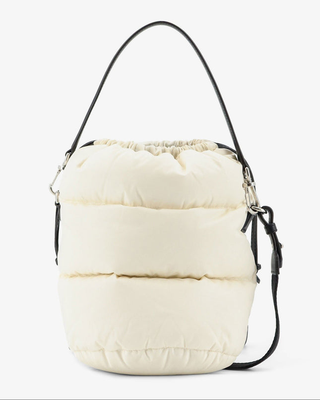 Moncler | Caradoc Water-Repellent Bucket Bag | White | Damen