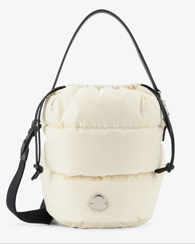 Moncler | Caradoc Water-Repellent Bucket Bag | White | Damen