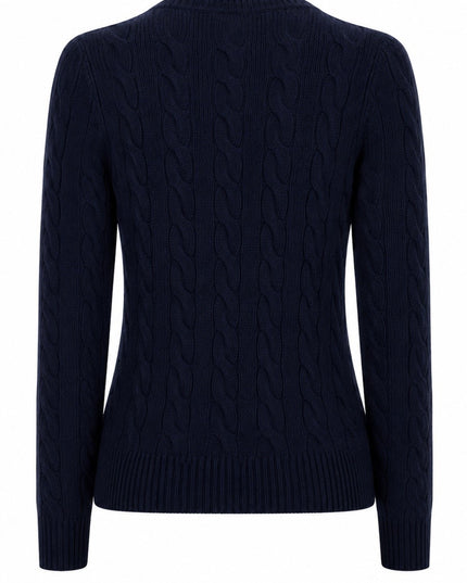 CARDIGAN A TRECCE