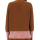 CARDIGAN WITH "COLOR BLOCK" PATTERN