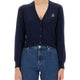 CARDIGAN WITH EMBROIDERED LOGO
