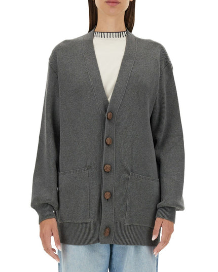 CARDIGAN WITH LOGO