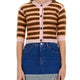 CARDIGAN WITH STRIPE PATTERN