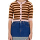CARDIGAN WITH STRIPE PATTERN