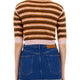 CARDIGAN WITH STRIPE PATTERN