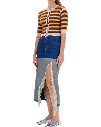 CARDIGAN WITH STRIPE PATTERN