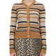 CARDIGAN WITH STRIPE PATTERN
