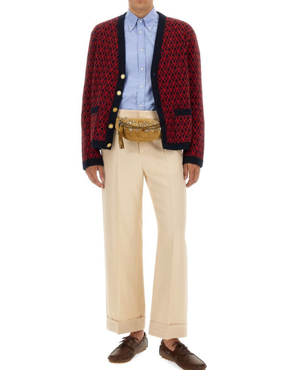 CARDIGAN WITH "TOUTE LA V" PATTERN
