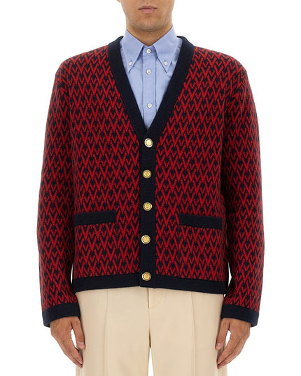 CARDIGAN WITH "TOUTE LA V" PATTERN