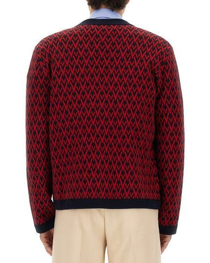 CARDIGAN WITH "TOUTE LA V" PATTERN