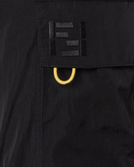 Cargo nylon trousers